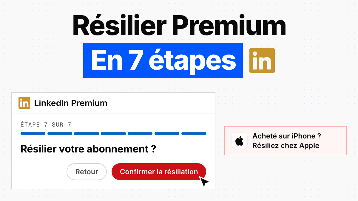 Résilier LinkedIn Premium : toutes les procédures vérifiées