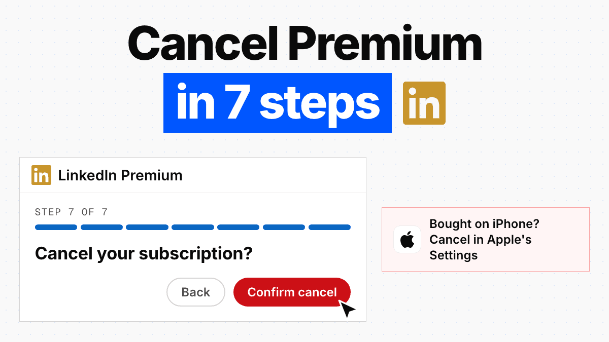 How to Cancel LinkedIn Premium: Every Click Path, Verified