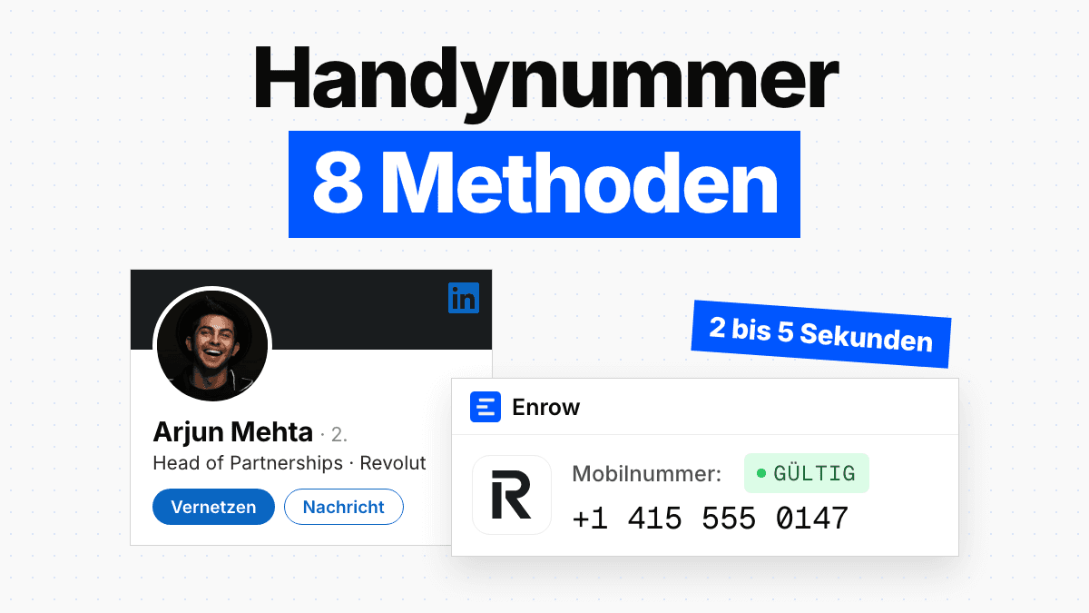Handynummer herausfinden: 8 Methoden (2026)
