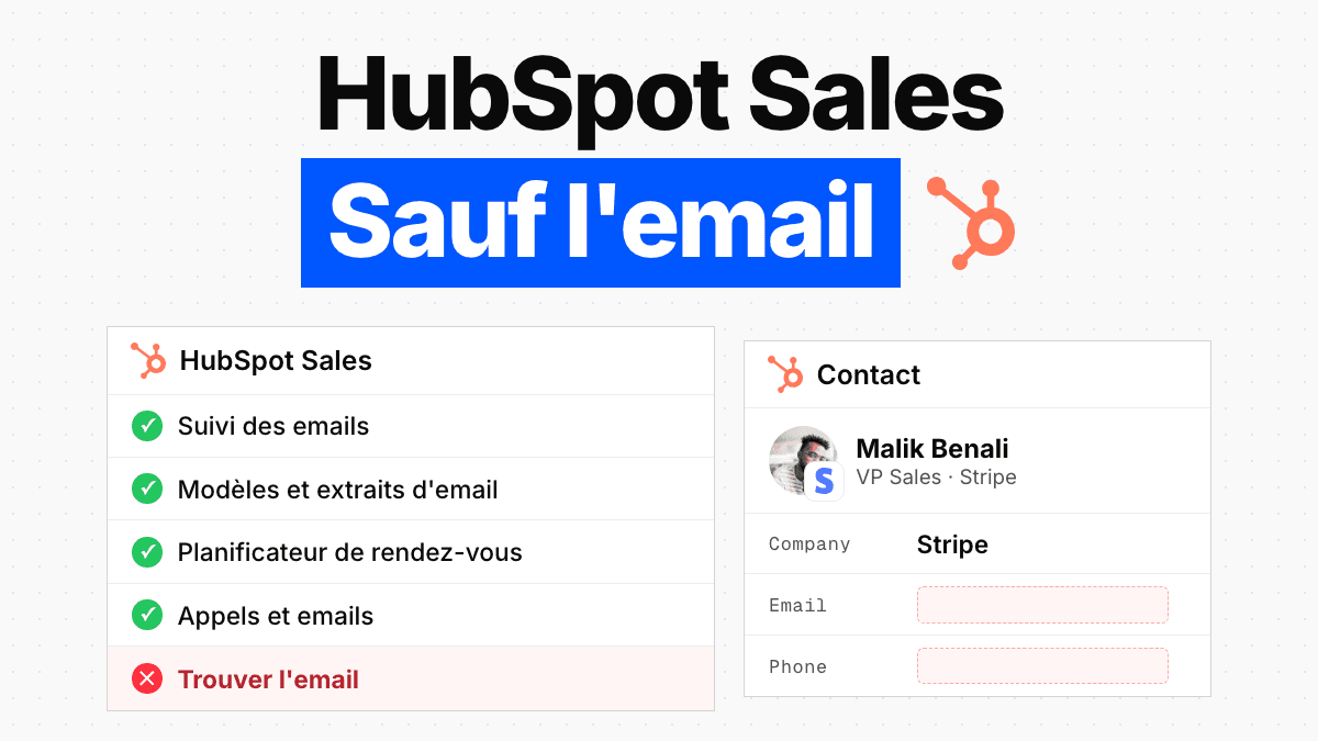 Extension Chrome HubSpot : ce qu'elle fait et le champ qu'elle laisse vide