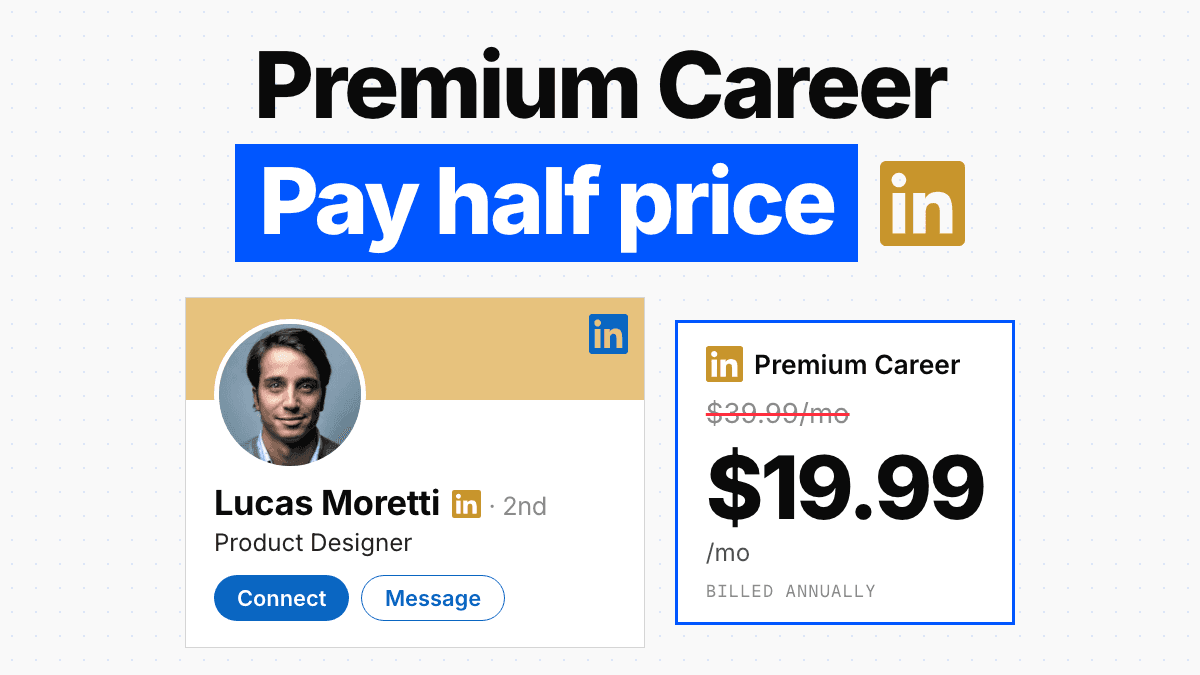 LinkedIn Premium Career Pricing 2026: What $39.99 Buys