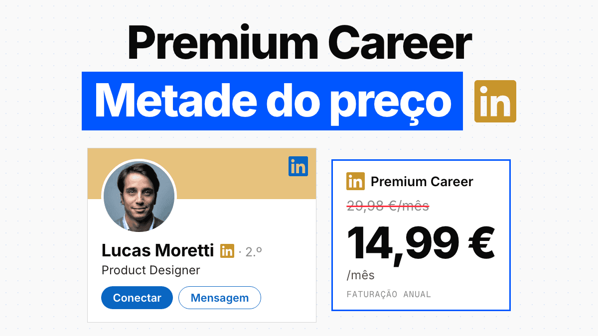 LinkedIn Premium Career: preços em 2026 e o que dá em troca